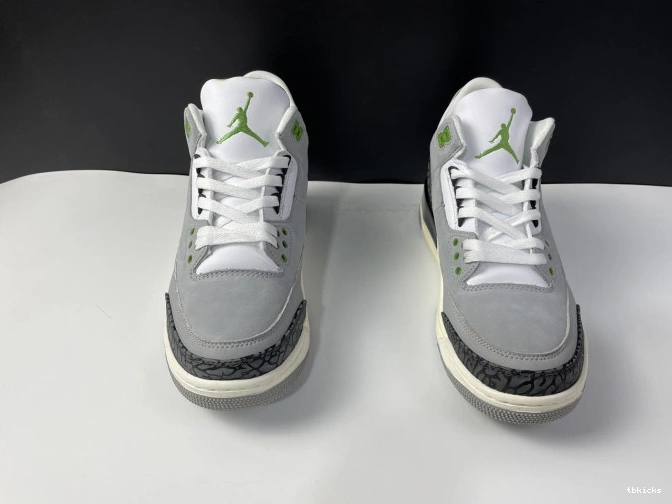 Cheap TBK 136064-006 Air Retro Chlorophyll Jordan 3 0706